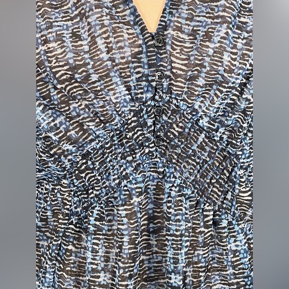 Anthropologie Gretchen Smocked Tunic | Size Small - Picture 10 of 12